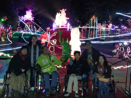 曙光團契聖誕燈飾觀賞1