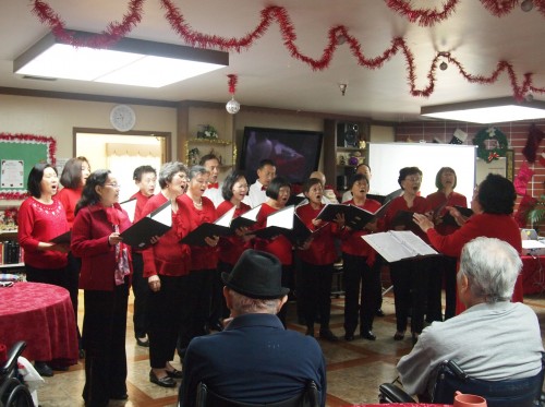 水仙合唱團聖誕愛心獻唱