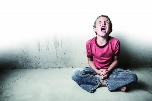 Angry Child Yelling